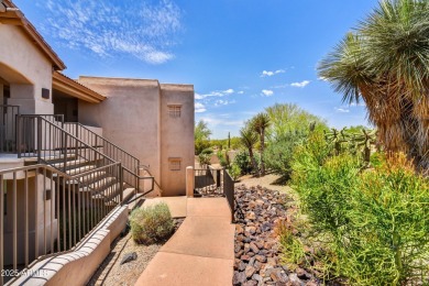 Desert Oasis! This RARE end unit golf villa offers 2 bdrms & 2 on Legend Trail Golf Club in Arizona - for sale on GolfHomes.com, golf home, golf lot