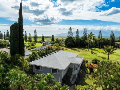 Tucked away on a flag lot, this sun-drenched 4-bedroom, 3-bath on Pukalani Country Club in Hawaii - for sale on GolfHomes.com, golf home, golf lot