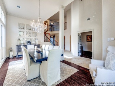 Step into this stunning Mediterranean-style home in the highly on Canyon Springs Golf Club in Texas - for sale on GolfHomes.com, golf home, golf lot