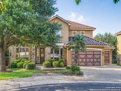 Step into this stunning Mediterranean-style home in the highly on Canyon Springs Golf Club in Texas - for sale on GolfHomes.com, golf home, golf lot