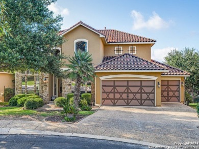 Step into this stunning Mediterranean-style home in the highly on Canyon Springs Golf Club in Texas - for sale on GolfHomes.com, golf home, golf lot