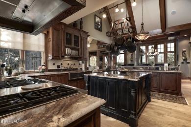 This house exudes rustic elegance with a blend of luxury and on Wind River Golf Course in Tennessee - for sale on GolfHomes.com, golf home, golf lot