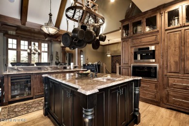 This house exudes rustic elegance with a blend of luxury and on Wind River Golf Course in Tennessee - for sale on GolfHomes.com, golf home, golf lot