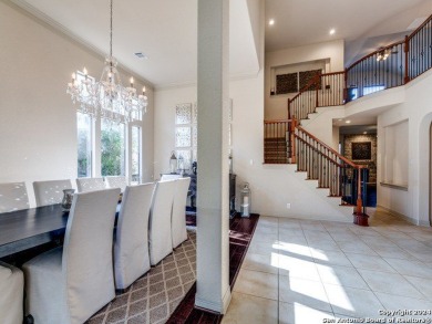 Step into this stunning Mediterranean-style home in the highly on Canyon Springs Golf Club in Texas - for sale on GolfHomes.com, golf home, golf lot