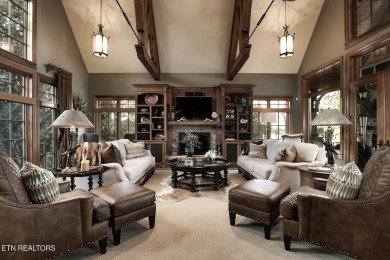 This house exudes rustic elegance with a blend of luxury and on Wind River Golf Course in Tennessee - for sale on GolfHomes.com, golf home, golf lot