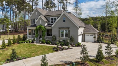 This stunning Braxton floorplan--one of the most sought-after on Hasentree Club in North Carolina - for sale on GolfHomes.com, golf home, golf lot
