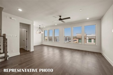 CADENCE HOMES PALMER END floor plan.  Three story, modern on TPC Four Seasons - Las Colinas Resort in Texas - for sale on GolfHomes.com, golf home, golf lot