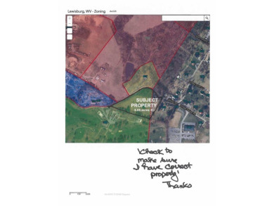 Amazing 6.051 land tract in the Coolest Town in America. This on Lewisburg Elks Country Club in West Virginia - for sale on GolfHomes.com, golf home, golf lot