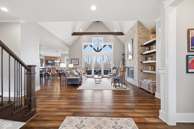 Experience breathtaking design and sophisticated comfort in this on Chatham Hills Golf Course in Indiana - for sale on GolfHomes.com, golf home, golf lot