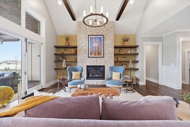 Experience breathtaking design and sophisticated comfort in this on Chatham Hills Golf Course in Indiana - for sale on GolfHomes.com, golf home, golf lot