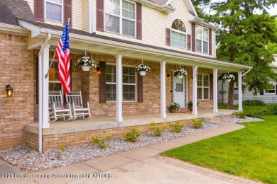 Welcome to this stunning 2,500+/- sq. ft. two-story home on Meridian Sun Golf Club in Michigan - for sale on GolfHomes.com, golf home, golf lot