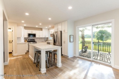 Welcome to this stunning 2,500+/- sq. ft. two-story home on Meridian Sun Golf Club in Michigan - for sale on GolfHomes.com, golf home, golf lot