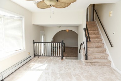 This traditional, split-level home is freshly painted just on The Links At Brigantine Beach in New Jersey - for sale on GolfHomes.com, golf home, golf lot