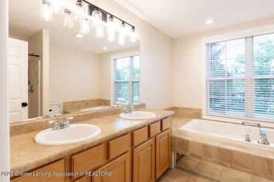 Welcome to this stunning 2,500+/- sq. ft. two-story home on Meridian Sun Golf Club in Michigan - for sale on GolfHomes.com, golf home, golf lot