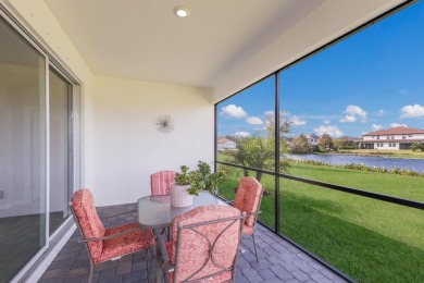 PRICE IMPROVEMENT!  WATERFRONT VILLA IN HIGHLY SOUGHT AFTER on Esplanade Golf and Country at Lakewood Ranch in Florida - for sale on GolfHomes.com, golf home, golf lot
