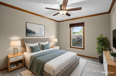 Welcome to this fully renovated and spacious 5-bedroom on Bliss Creek Golf Club in Illinois - for sale on GolfHomes.com, golf home, golf lot