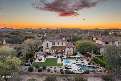 Exquisite Living in Camelot Haciendas at DC Ranch This 4,707 SF on The Country Club At DC Ranch in Arizona - for sale on GolfHomes.com, golf home, golf lot