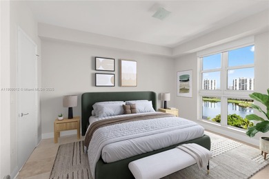 Bright and spacious penthouse in Turnberry Village with soaring on Turnberry Isle Resort and Club in Florida - for sale on GolfHomes.com, golf home, golf lot