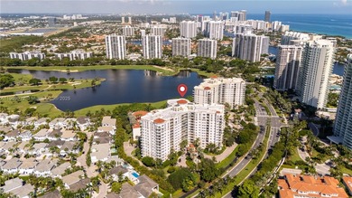 Bright and spacious penthouse in Turnberry Village with soaring on Turnberry Isle Resort and Club in Florida - for sale on GolfHomes.com, golf home, golf lot
