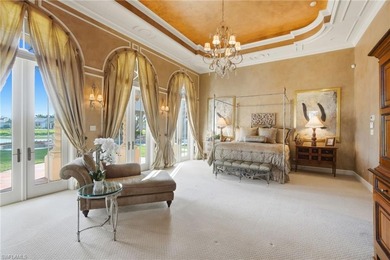 Experience true luxury living on one of the most premier lake on Quail West Golf and Country Club in Florida - for sale on GolfHomes.com, golf home, golf lot