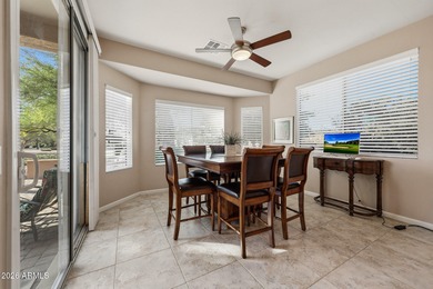 Welcome home to this beautifully upgraded Newport model, nestled on Tuscany Falls At Pebble Creek in Arizona - for sale on GolfHomes.com, golf home, golf lot