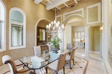 Experience true luxury living on one of the most premier lake on Quail West Golf and Country Club in Florida - for sale on GolfHomes.com, golf home, golf lot