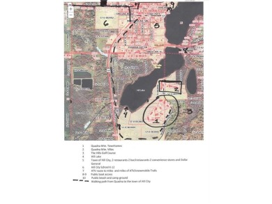 Just a few hours from the Twin Cities, straight up on Hwy 169 on Quadna Mountain Resort Golf Course in Minnesota - for sale on GolfHomes.com, golf home, golf lot