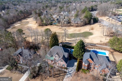 An Exquisite Brick Beauty with Breathtaking Golf Course Views, a on Hamilton Mill Golf Club in Georgia - for sale on GolfHomes.com, golf home, golf lot