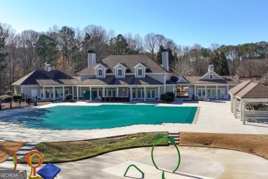 An Exquisite Brick Beauty with Breathtaking Golf Course Views, a on Hamilton Mill Golf Club in Georgia - for sale on GolfHomes.com, golf home, golf lot