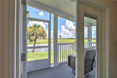 Enjoy direct golf course and water views from this beautifully on Barefoot Bay Golf Course in Florida - for sale on GolfHomes.com, golf home, golf lot