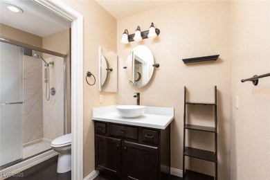 CHECKOUT THIS LARGE BACKYARD WITH ENCLOSED PATIO and WELCOMING on Highland Falls Golf Club in Nevada - for sale on GolfHomes.com, golf home, golf lot