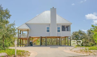 Exquisite Gold Fortified Coastal Retreat in Fort Morgan's on Kiva Dunes Golf Club in Alabama - for sale on GolfHomes.com, golf home, golf lot