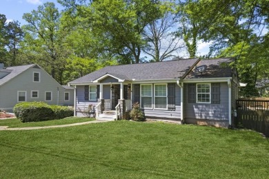 Discover this charming updated home with an incredible view of on John A. White Golf Course in Georgia - for sale on GolfHomes.com, golf home, golf lot