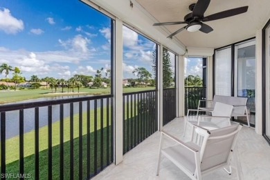 Enjoy tranquil panoramic waterfront views from the rear lanai on Royal Palm Golf Club in Florida - for sale on GolfHomes.com, golf home, golf lot