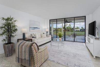 Enjoy tranquil panoramic waterfront views from the rear lanai on Royal Palm Golf Club in Florida - for sale on GolfHomes.com, golf home, golf lot