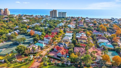 Elegant Coastal Estate on Double Lot | 40 Rue Caribe | Miramar on Sandestin Golf and Beach Resort - The Links in Florida - for sale on GolfHomes.com, golf home, golf lot