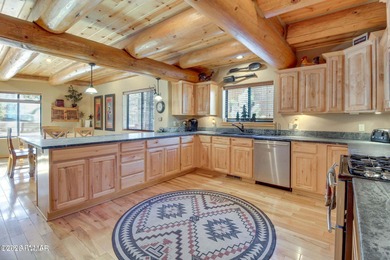 Welcome to your *FULLY FURNISHED* rustic log cabin nestled in on Torreon Golf Club in Arizona - for sale on GolfHomes.com, golf home, golf lot