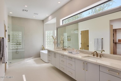 Sophisticated Single-Level Living with Dramatic Golf Course on Ancala Country Club in Arizona - for sale on GolfHomes.com, golf home, golf lot