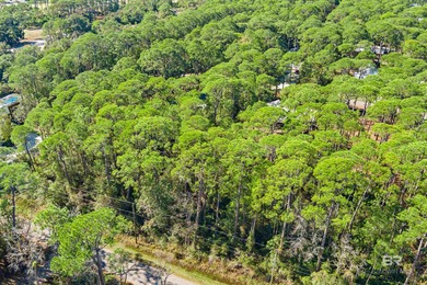 Beautiful wooded residential lot on Dauphin Island, measuring on Isle Dauphine Club Golf Course in Alabama - for sale on GolfHomes.com, golf home, golf lot
