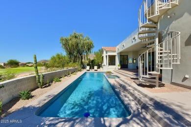 Sophisticated Single-Level Living with Dramatic Golf Course on Ancala Country Club in Arizona - for sale on GolfHomes.com, golf home, golf lot