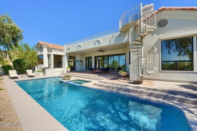Sophisticated Single-Level Living with Dramatic Golf Course on Ancala Country Club in Arizona - for sale on GolfHomes.com, golf home, golf lot