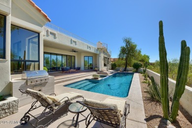 Sophisticated Single-Level Living with Dramatic Golf Course on Ancala Country Club in Arizona - for sale on GolfHomes.com, golf home, golf lot