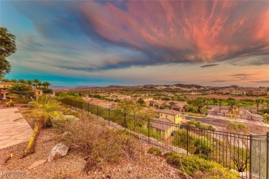 This beautiful single-story home is perched at the summit of the on  in Nevada - for sale on GolfHomes.com, golf home, golf lot