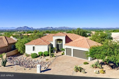 Sophisticated Single-Level Living with Dramatic Golf Course on Ancala Country Club in Arizona - for sale on GolfHomes.com, golf home, golf lot