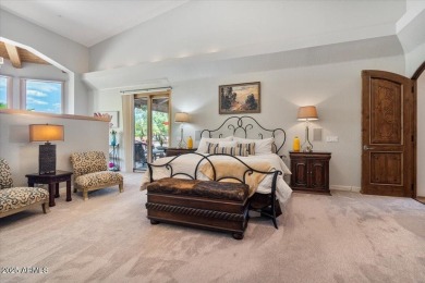 Nestled behind the elegant oleander walls and the 24-hour manned on Pinnacle Peak Country Club in Arizona - for sale on GolfHomes.com, golf home, golf lot