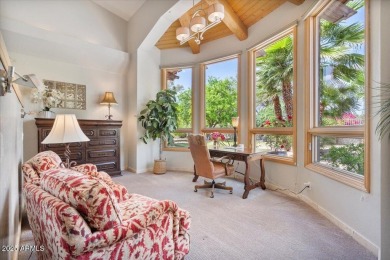 Nestled behind the elegant oleander walls and the 24-hour manned on Pinnacle Peak Country Club in Arizona - for sale on GolfHomes.com, golf home, golf lot