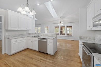 This well-maintained one-level home sits on a quiet cul-de-sac on Lake Monticello Golf Course in Virginia - for sale on GolfHomes.com, golf home, golf lot