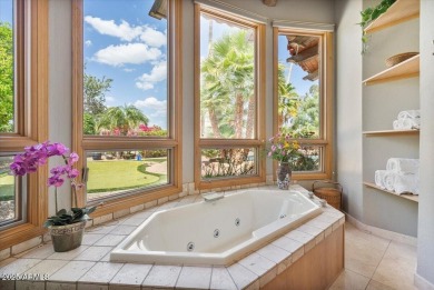Nestled behind the elegant oleander walls and the 24-hour manned on Pinnacle Peak Country Club in Arizona - for sale on GolfHomes.com, golf home, golf lot