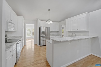 This well-maintained one-level home sits on a quiet cul-de-sac on Lake Monticello Golf Course in Virginia - for sale on GolfHomes.com, golf home, golf lot