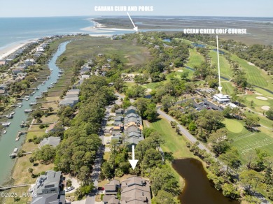 This beautiful lot overlooking the 16th fairway on the Ocean on Ocean Creek Golf Course in South Carolina - for sale on GolfHomes.com, golf home, golf lot